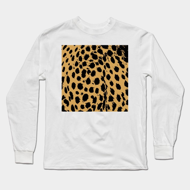 Cheetah Long Sleeve T-Shirt by BlakCircleGirl